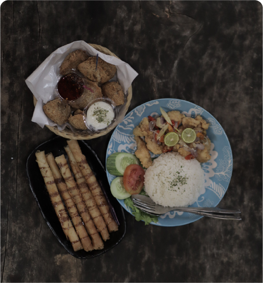 Aneka macam Makanan dan Cemilan